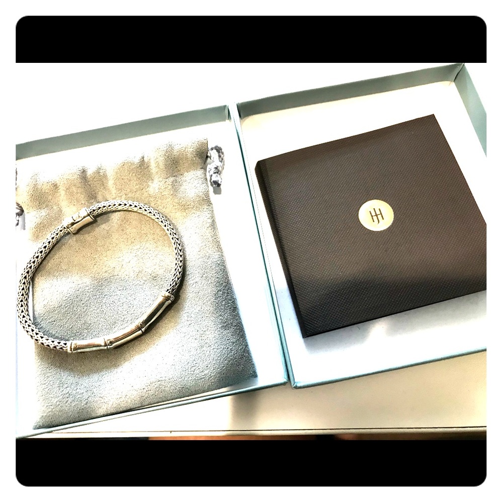 John Hardy silver bamboo link bracelet